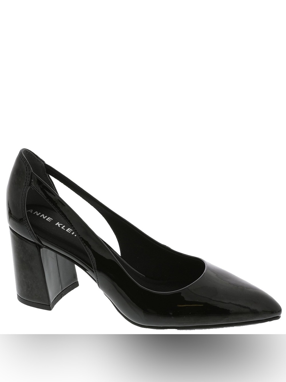 Anne Klein Berkeley Black Patent Heels Size 8.5 BNIB